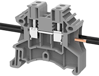 Клемма 16мм?. 2-пров. (сер.) DC16-01P-11-00A(H)_DEGSON