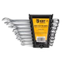 Набор гаечных комбинированных ключей серии KBT-PROFESSIONAL НКК-8 (8-19) (КВТ)