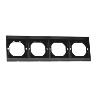 Рамка 4-ная QUATTRO ULTIMA BLACK UNIT (10)