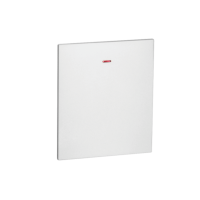 Выкл. 1 кл с инд 10А с/у б/рамки QUATTRO ARCTIC WHITE UNIT (10)