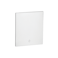 Переключ. 1 кл 10А с/у б/рамки QUATTRO ARCTIC WHITE UNIT (10)