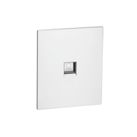 Комп. роз. RJ45 cat.5Е c/у б/рамки QUATTRO ARCTIC WHITE UNIT (10)