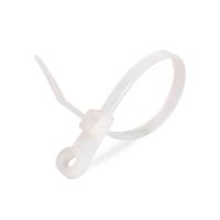Стяжка нейлоновая КСО 5х220 (бел) (100шт) (Fortisflex) (КВТ)