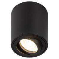 Светильник настенно-потолочный спот ЭРА OL21 BK MR16/GU10, черный, поворотный