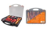 Набор диэлектрического инструмента 2,  пласт. чемодан, 11 предметов,  1000В, “ЭкспертЭлектрик” TDM