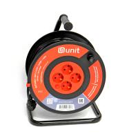 Катушка (4места 2p+pe 3х1,5мм2, 16А/3,5кВт/220В с термозащитой IP20) UNIT 30м.