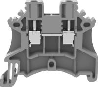 Клемма 2,5мм.кв. 2-пров. (сер.) DEGSON DS2.5-01P-11-00A(H)