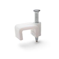 Скоба пластиковая СПП 8 (50шт) Fortisflex