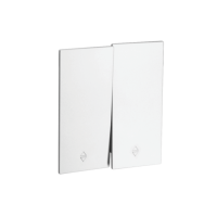 Переключ. 2 кл 10А с/у б/рамки QUATTRO ARCTIC WHITE UNIT (10)