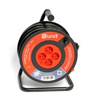 Катушка (4места 2p+pe 3х1,5мм2, 16А/3,5кВт/220В с термозащитой IP20) UNIT 50м.