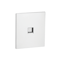 Телефонная роз. RJ11 с/у б/рамки QUATTRO ARCTIC WHITE UNIT (10)