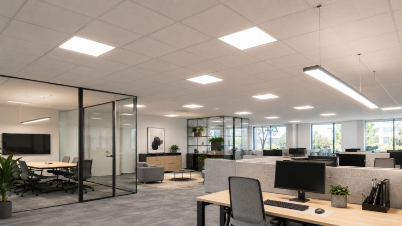 LED-панели для офиса: на что смотреть при выборе