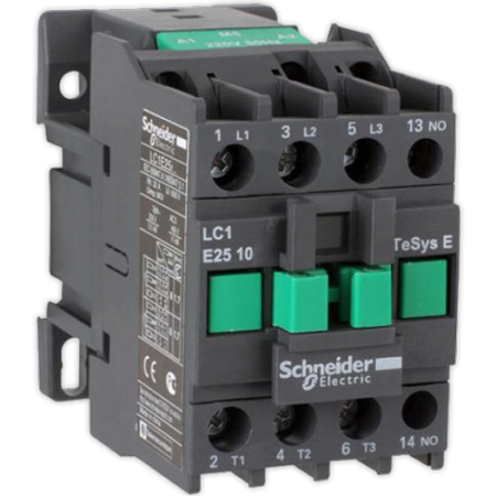 LC1E2510M5 Контактор E 1НО 25А 400В AC3 220В 50Гц
