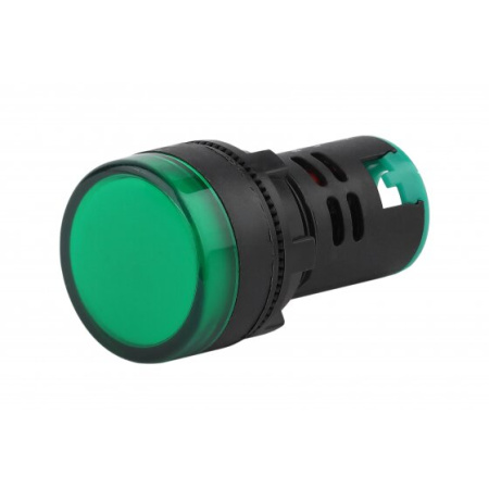 ЭРА Лампа AD22DS(LED)матрица d22мм зеленый 230В