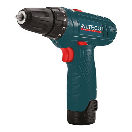 Аккумуляторная дрель шуруповёрт CD 1210.1 Li X2 ALTECO