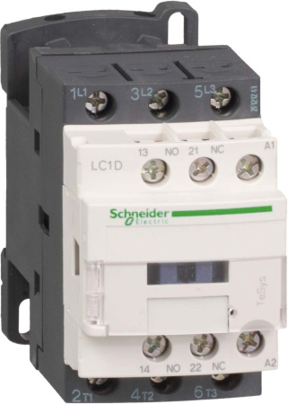 LC1D25M7 Контактор D 3Р,25 A,НО+НЗ,220V 50/60 ГЦ